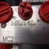ABS Fiat Peugeot Citroen 00517250970 51725097 BOSCH 0265231617 0265800461