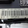 Cuadro de instrumentos Audi A3 8L0920931J 8L0 920 931J VDO 110008945026