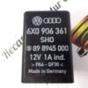 Relé VW Lupo Polo Sharan Seat Ibiza Nr. 405 6X0906361 898945000 6XO906361