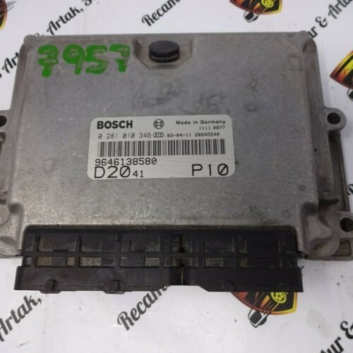 Centralita del motor Peugeot Citroen Fiat 9646138580 0281010346 0 281 010 346