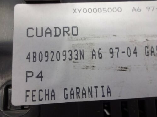 Cuadro de instrumentos Audi A6 4B0920933N 4BO920933N 110080128005
