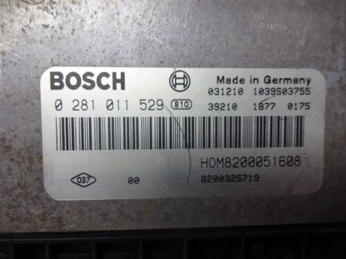 Centralita del motor Renault Opel Nissan 8200051608 8200389519 BOSCH 0281011529