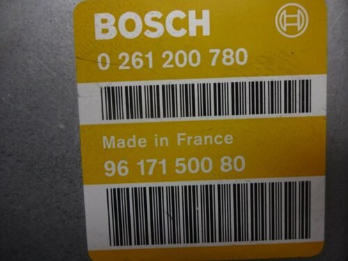 Centralita del motor Citroen AX 9617150080 0261200780 26FM0000 MA3019