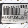 BSI Caja de fusibles Citroen C3 Peugeot 207 9659285380 BSI 2004 P06-00