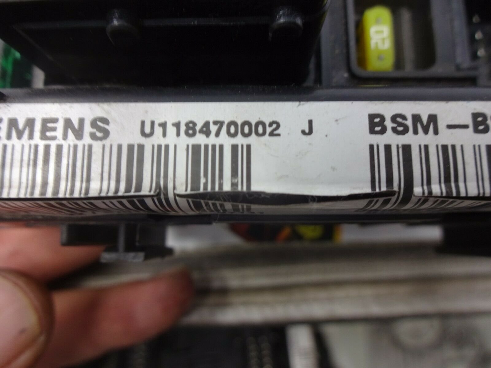 Emetteur Embrayage Boîtier De Servitude (BSM B2) Siemens/Peugeot/Citroën D'occasion - Réf. 9650618580 / U118470002 J Pièce Origine Allemande - Foto 8