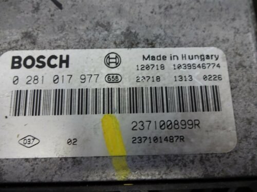 Centralita del motor RENAULT MASTER OPEL NISSAN 0281017977 237100899R 237101487R