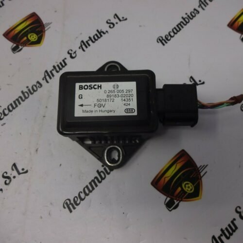 Sensor de guiñada ESP Toyota Avensis Corola 0265005297 89183-02020 8918302020