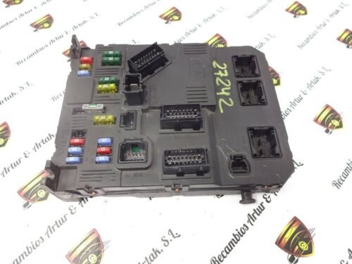 BSI Caja de fusibles / Citroen Peugeot 407 BSI-S02-00 9655221080 S120104700I