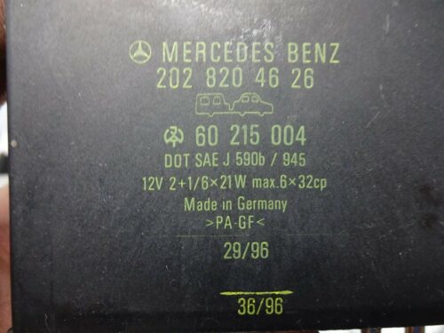 2028204626 60215004 Motor del limpiaparabrisas Controller Mercedes W202 2028204626 60215004