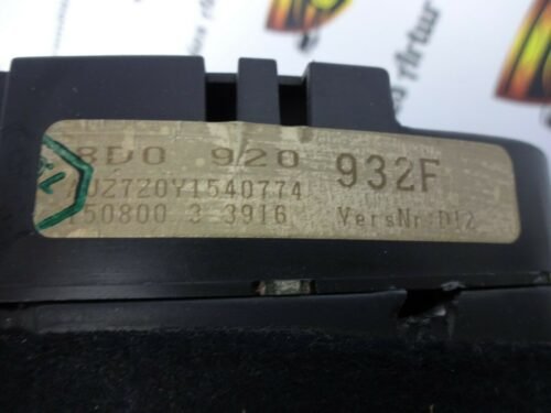8D0920932F 8DO920932F 110008942043 Cuadro de instrumentos Audi 8D0920932F 8DO920932F 110008942043 110.008.942/043