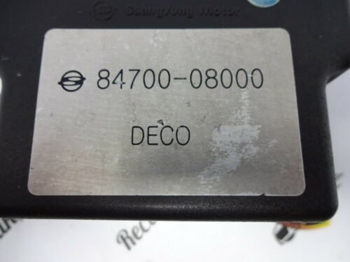 Recocido controlador Relé SsangYong Kyron Rexton Rodius 8470008000 84700 08000
