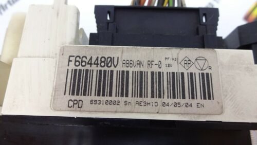 A/C System Clima panel de control Citroen C2 C3 F664480V A86VAN RF-0