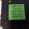 Interruptor de emergencia Audi A3 WBS+Zusf 8L0941509H 8LO941509H