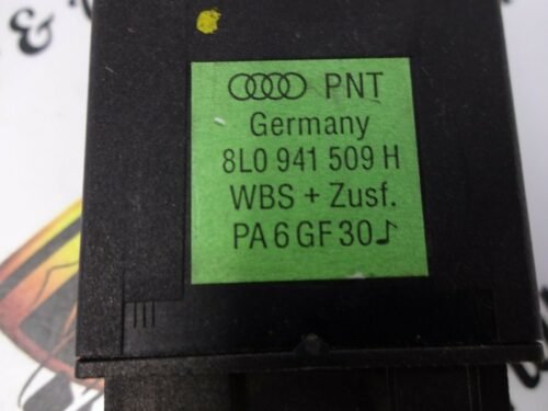 Interruptor de emergencia Audi A3 WBS+Zusf 8L0941509H 8LO941509H