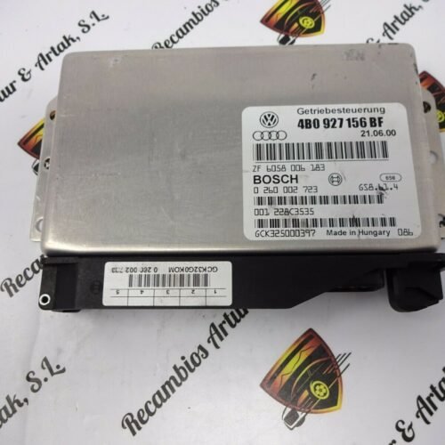 transmisión controlador Audi A6 4B VW 4B0927156BF 0260002723 ZF6058006183