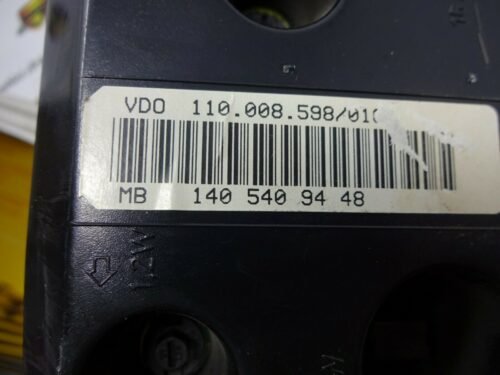 Cuadro de instrumentos  Mercedes-Benz W140 CLASE S 1405409448 VDO 110008598016