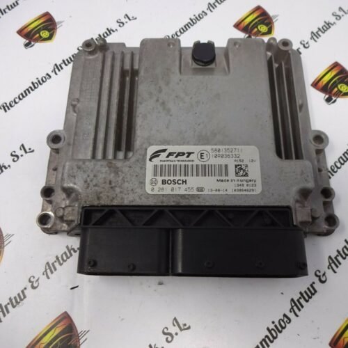 Centralita del motor IVECO DAILY 0281017455 FPT 5801352711 10R036332