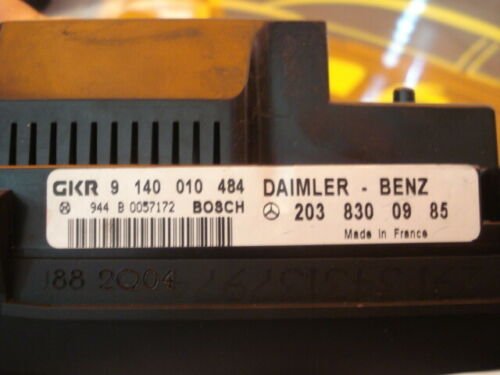 A/C System Climatizador MERCEDES W203 C230 C320 2038300985 9140010484