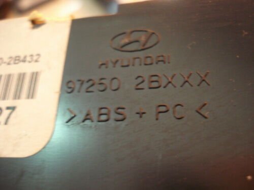 A/C Panel del climatizador Hyundai 972502B432 97250-2B432 972502BXXX 97250-2BXXX