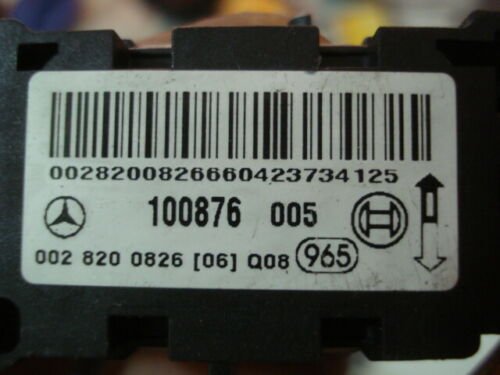 Airbag Centralita Mercedes W220 W215 W203 W209 0028200826 100876005