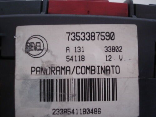 Interruptor de emergencia Fiat Ducato Peugeot Boxer Citroen Jumper 7353387590