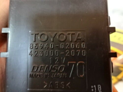 Centralita TOYOTA AURIS HYBRID 85940-02060 8594002060 423000-2070