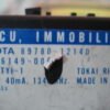 Control de la unidad de alarma Toyota Corolla 89780-12140 8978012140626149-000
