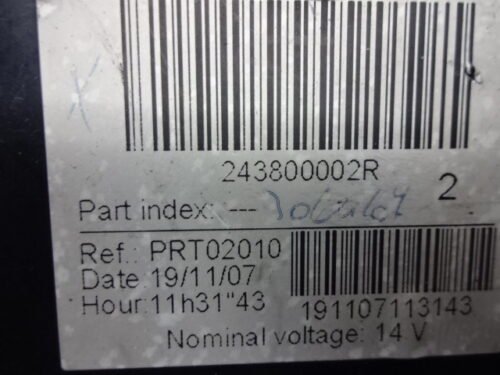 Unidad de control de la batería Renault Laguna mk3 243800002R PRT02010