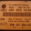 A/C Clima panel de control Audi A6  4B0820043AH  5HB00760424  4BO820043AH
