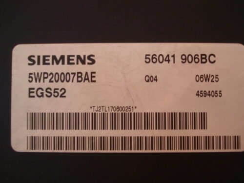 Módulo de control de transmisión Jeep Chrysler 56041 906BC 56041906BC EGS52  5WP20007BAE