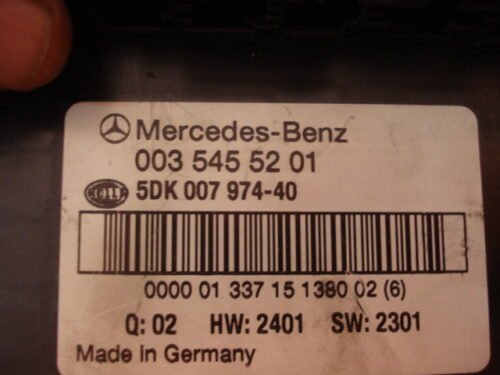 Módulo Sam caja de fusibles Mercedes W203 0035455201 5DK007974-40