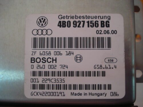 DSC05480 Transmisión controlador Audi A6 4B0927156BG 4BO927156BG 0260002724