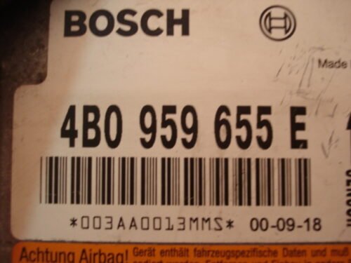 DSC05493 Airbag Centralita Audi A6 4B 4B0959655E 0285001268 4BO959655E