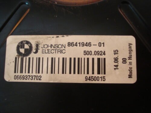 Ventilador del radiador BMW 4 8641946-01 864194601 5000924 9450015