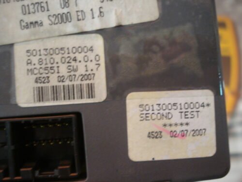 Control electrónico del aire acondicionado Iveco Daily 504153327 A81002400  501300510004