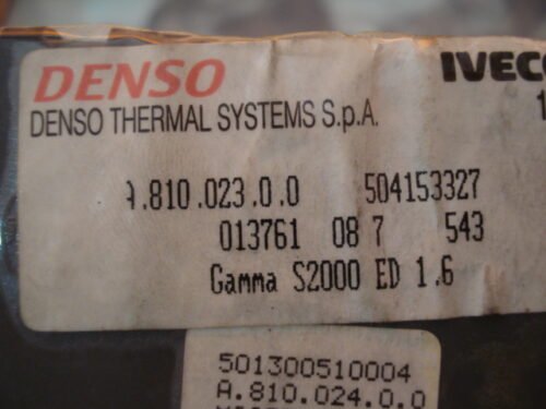 Control electrónico del aire acondicionado Iveco Daily 504153327 A81002400  501300510004