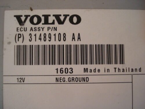 Amplificador Volvo V40 XC60 31489108 31489108AA 31489113 31489113AA