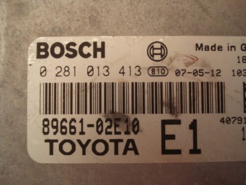 Centralita del motor TOYOTA 0281013413 89661-02E10 8966102E10
