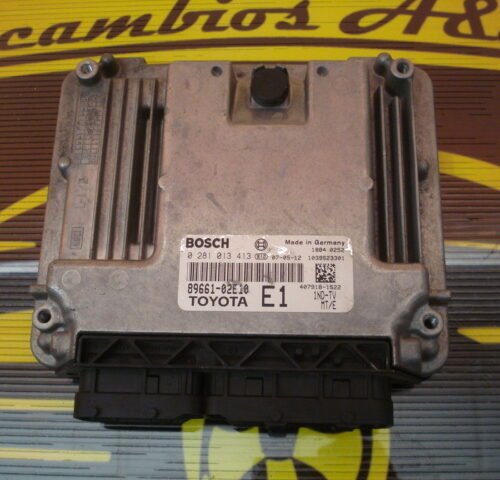 Centralita del motor TOYOTA 0281013413 89661-02E10 8966102E10