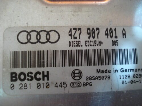 DSC05726 Centralita del motor AUDI A6 4BH Allroad 4Z7907401A 0281010445