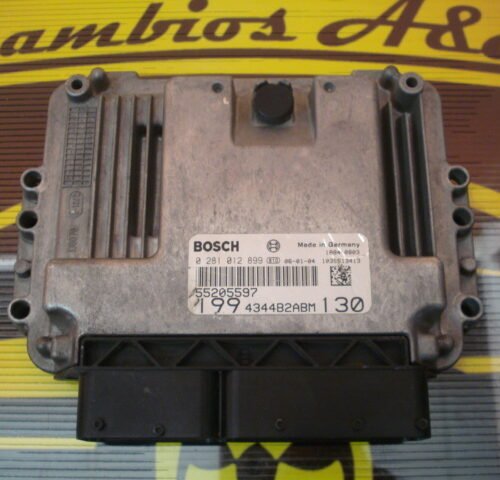 Centralita del motor FIAT GRANDE PUNTO 0281012899 55205597