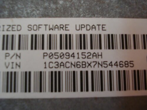 Centralita del motor CHRYSLER P05094152AH P04692101AE A2C53240963 SIM90E