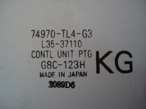 Centralita HONDA ACCORD 74970TL4G3 74970-TL4-G3  L35-37110 G8C-123H