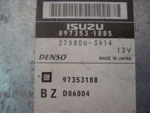 DSC05748 Centralita del motor Opel Vectra Signum 97353188 897353-1885 275800-3914