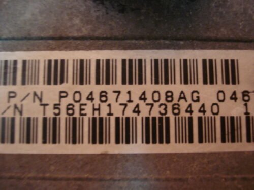 Centralita del motor CHRYSLER VOYAGER 04671408AG P04671408AG 1408AG