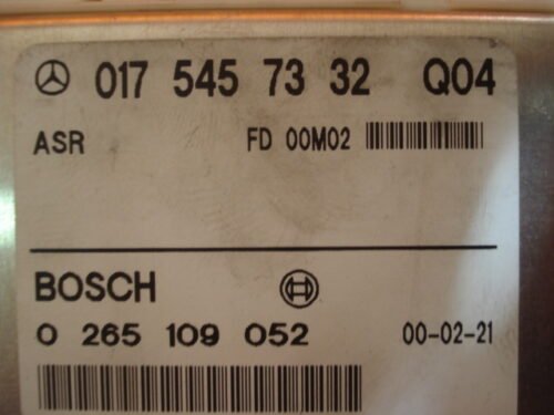 ASR Centralita Mercedes 0175457332  Q04 FD00M02  FD 00M02 0265109052