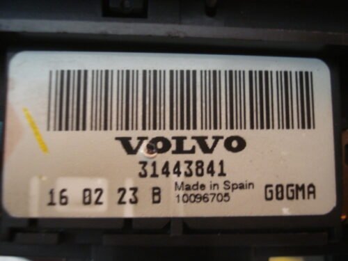Conmutador de luces VOLVO XC60 31443841 160223B