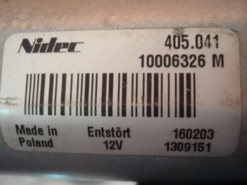 Motor techo VOLVO XC60 31442109 10029948B 10006326M