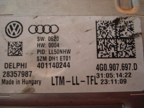 Controlador de Xenon Audi Q3 Q5  Skoda 4G0907697D  4G0.907.697.D