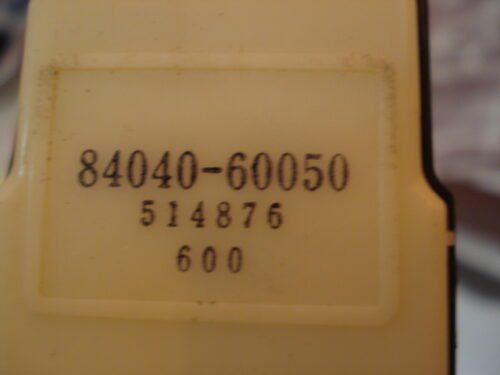 Botonera Elevalunas Toyota Land Cruiser Prado 84040-60050 8404060050